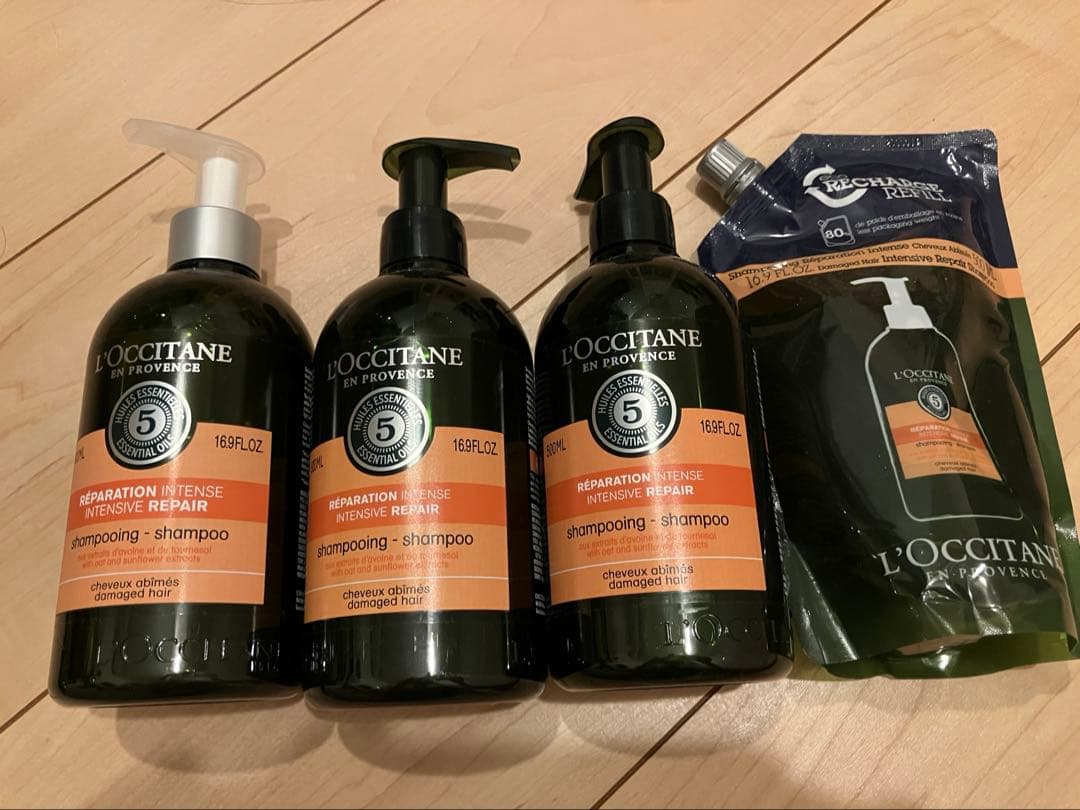 ロクシタン　ファイブハーブスR シャンプー コンディショナー　本体詰替セット