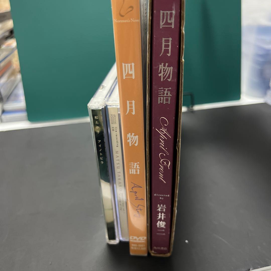 【四月物語 】DVD/APRIL FRONT・四月物語/松たか子CDセット