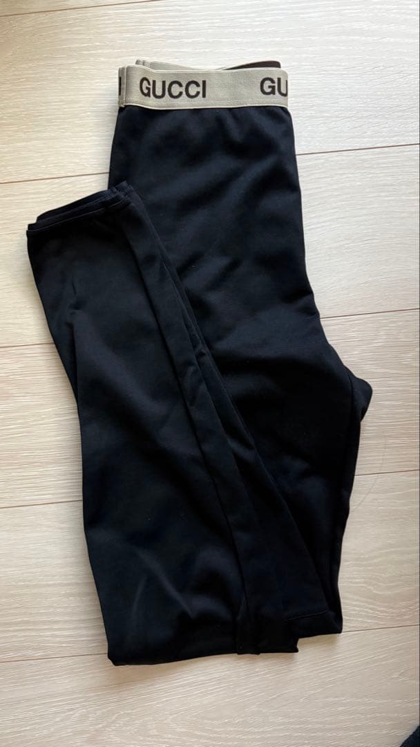 GUCCI ロゴジャガードレギンスSサイズ