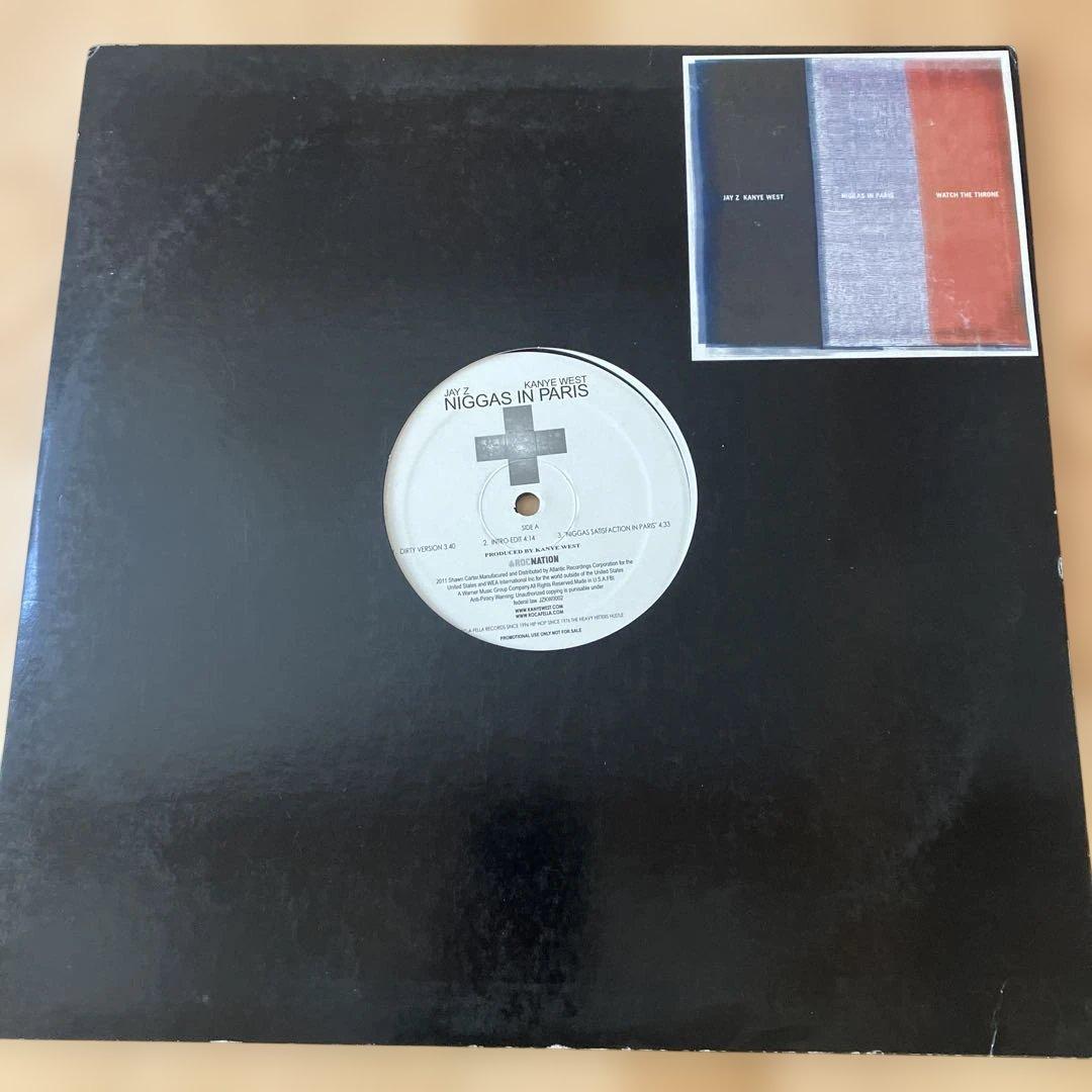 Jay-Z Kanye West NIGGAS IN PARIS レコード