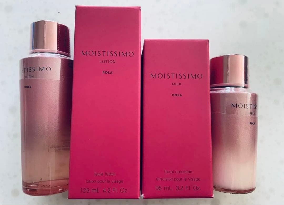 ソラッチ〜polaポーラモイスティシモ　ローション+ミルク　本体セットx2