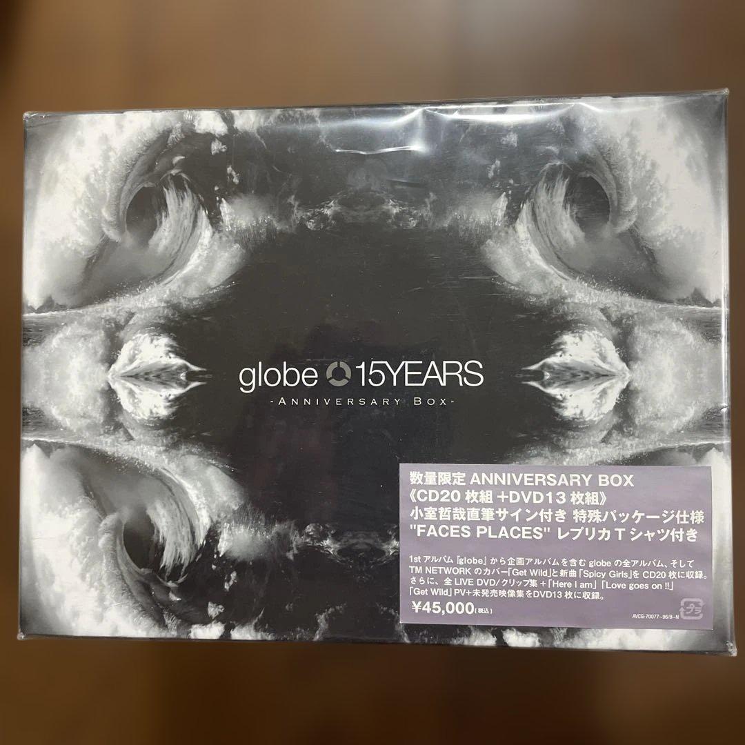 globe 15YERAS BOX CD20枚＋DVD13枚 Tシャツ付き