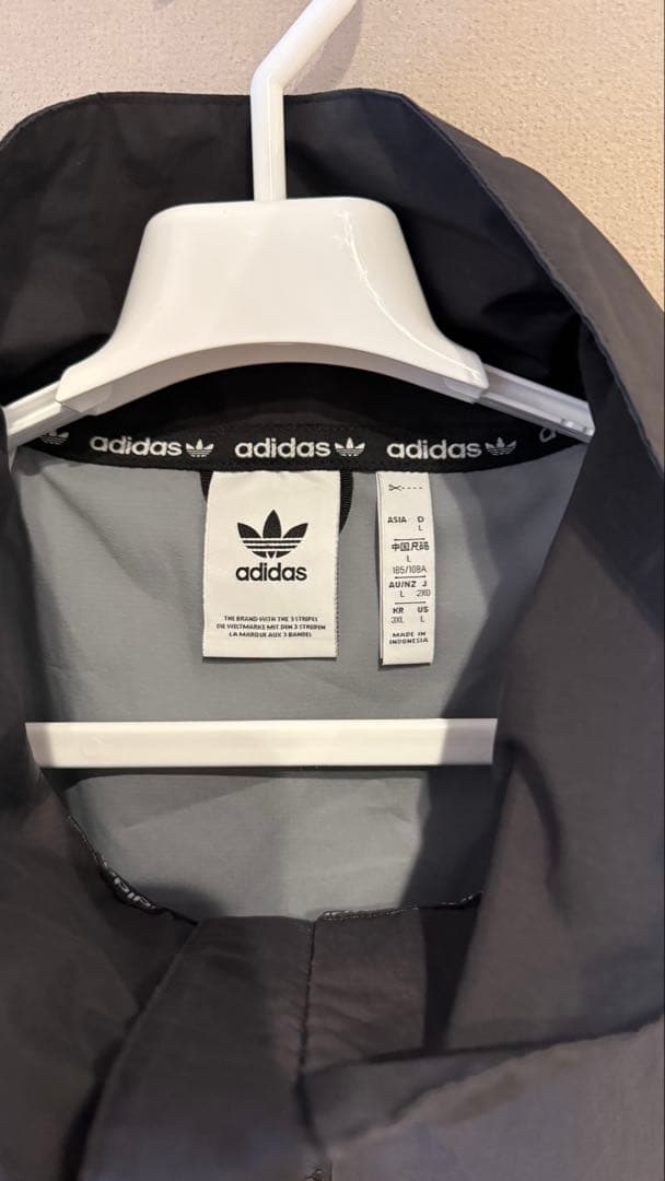 adidas スノーボードウェア 10k DNAジャケット Lサイズ 黒/白