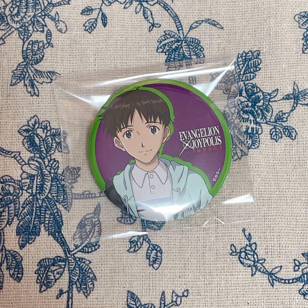 エヴァンゲリオン ジョイポリス 缶バッジ