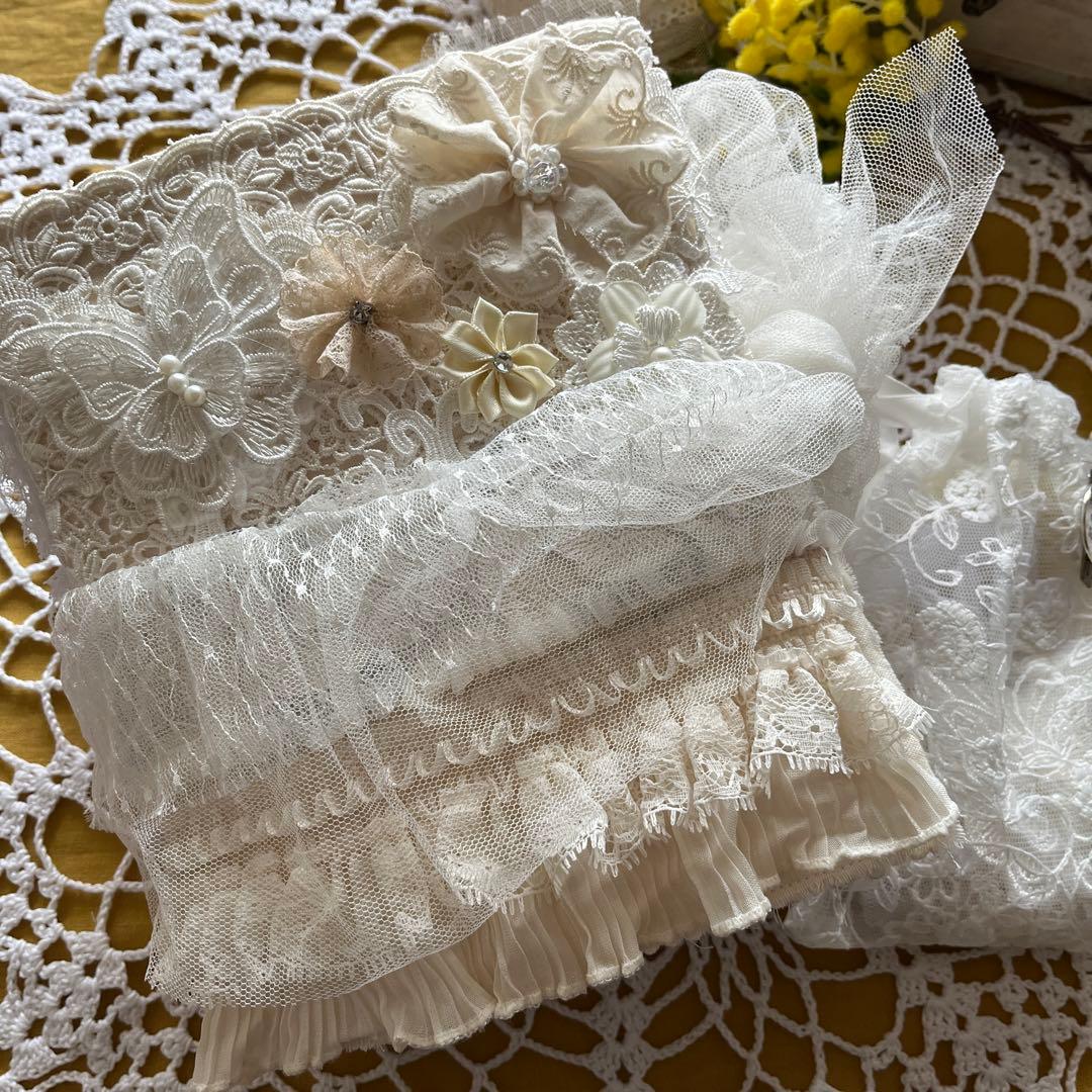 【限定1名様】 fabricジャンクジャーナル　おすそ分け素材入り　ふわふわ♪