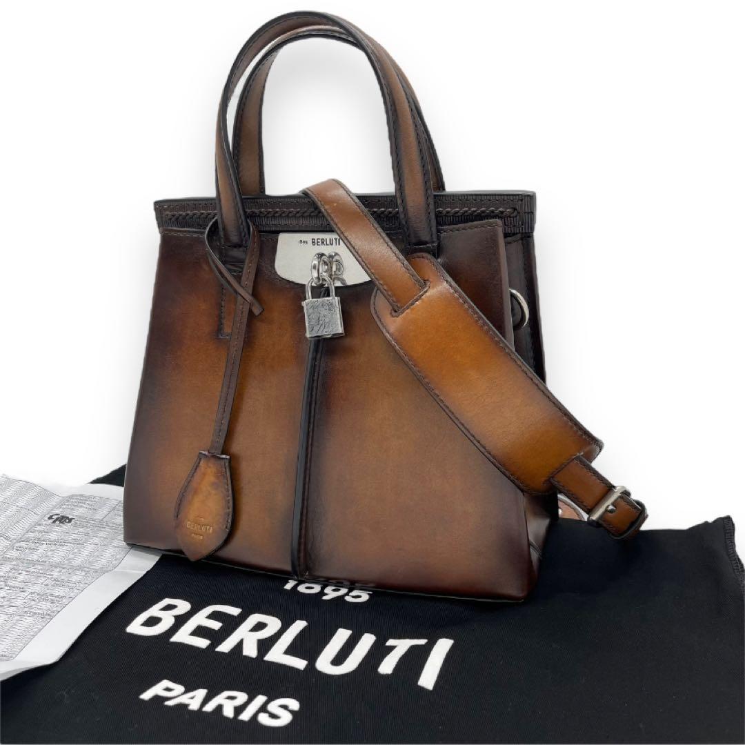 ゆんち■berluti　ルティ25　ガリバー　ショルダーバッグ　2way