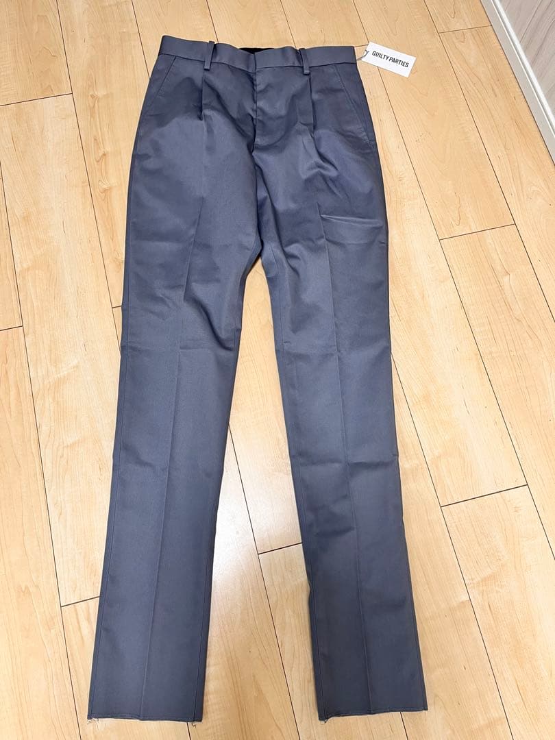 ワコマリアTCトラウザーズGUILTY PARTIES グレー スラックス