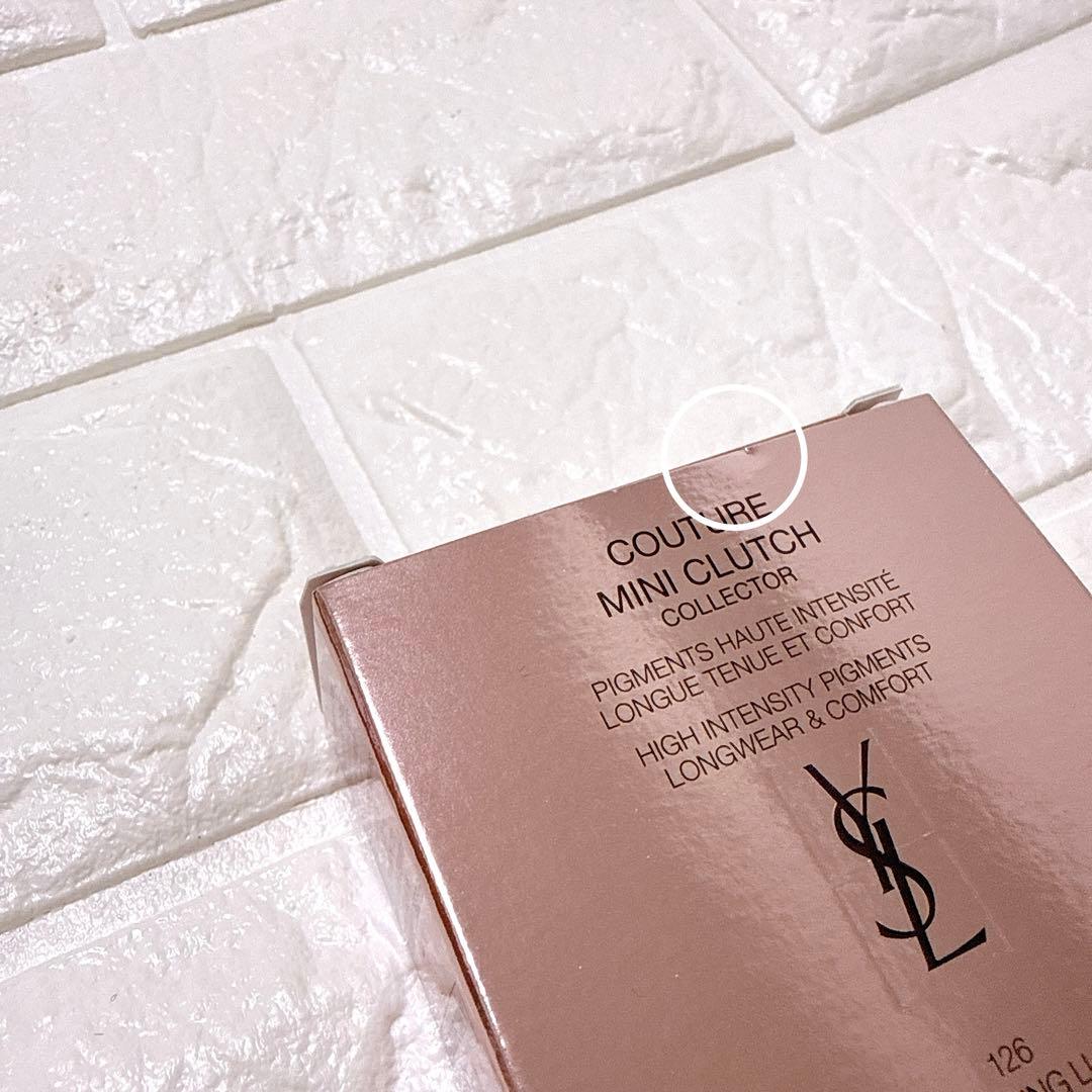 YSL クチュールミニクラッチ 126 スパークリング