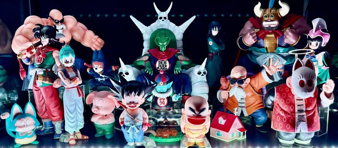 ドラゴンボール フィギュアセット ギガントネーム　ロゴ付き