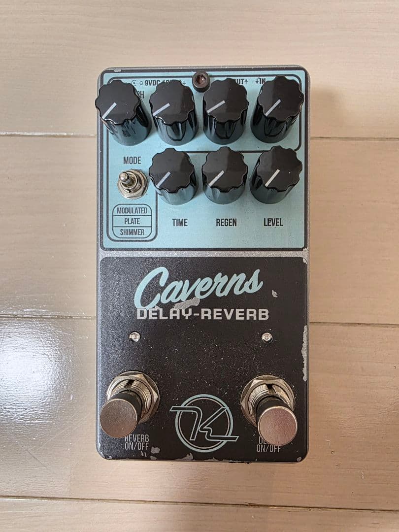 ギター Keeley Engineering Caverns Delay Reverb