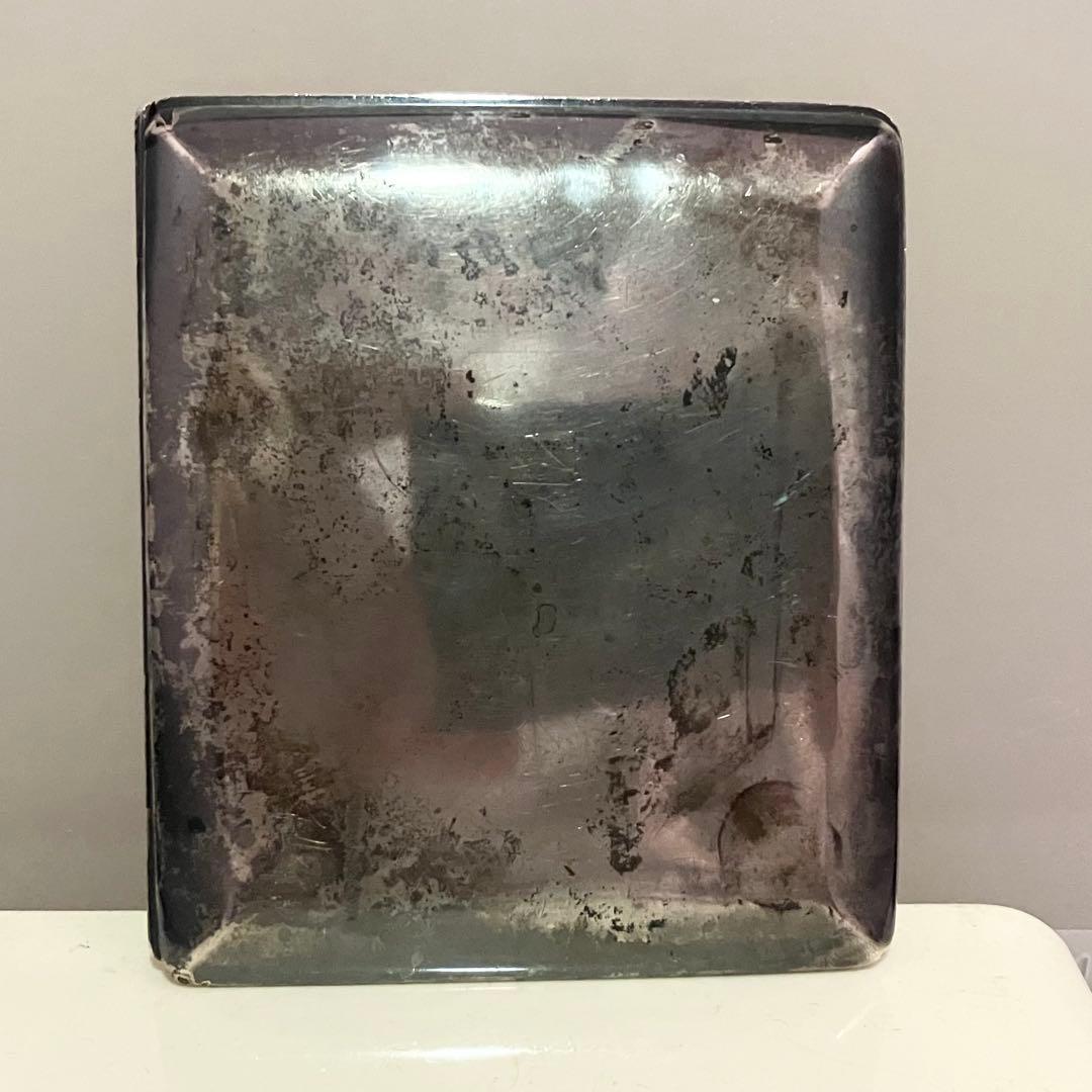 銀製品 SILVER950 刻印有 シガレットケース 106g