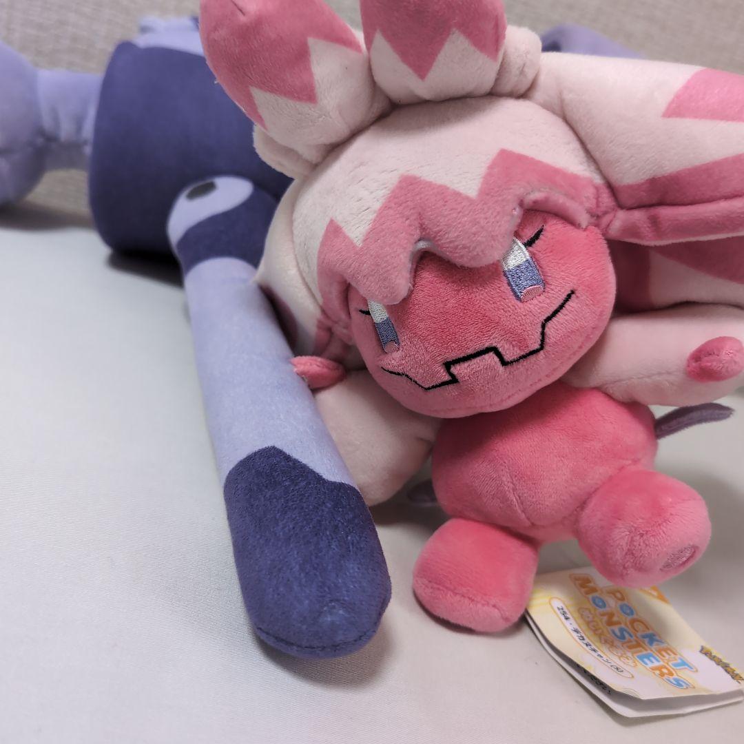 三英貿易デカヌチャン　タカラトミー　黒いレックウザ　ぬいぐるみセット