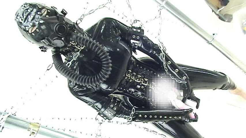 DEMASK製 ラバーコルセット ラテックス②