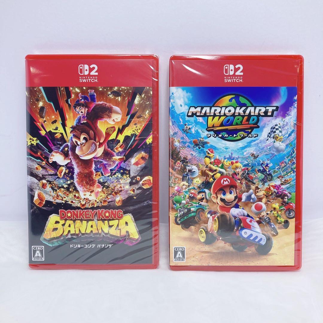 GA2○ドンキーコング バナンザ & マリオカート ワールド Switch2