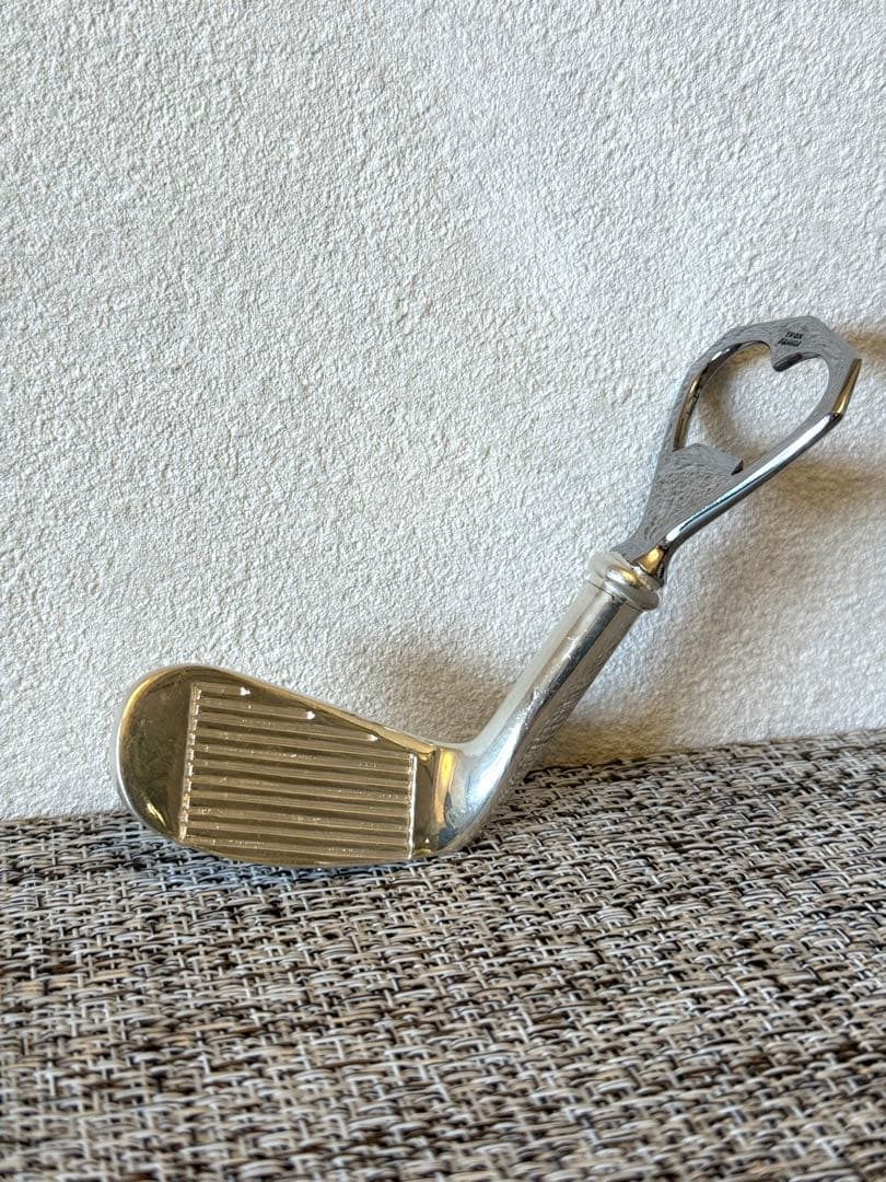 【HERMESエルメス】 アンティーク ゴルフクラブモチーフ栓抜き・オープナー