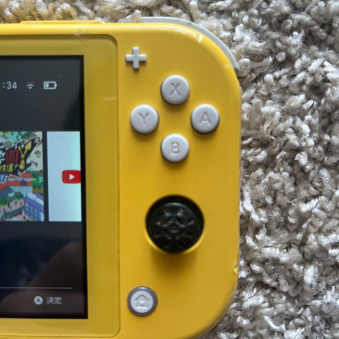 Nintendo Switch ライト　イエローカラー　見守り設定付き