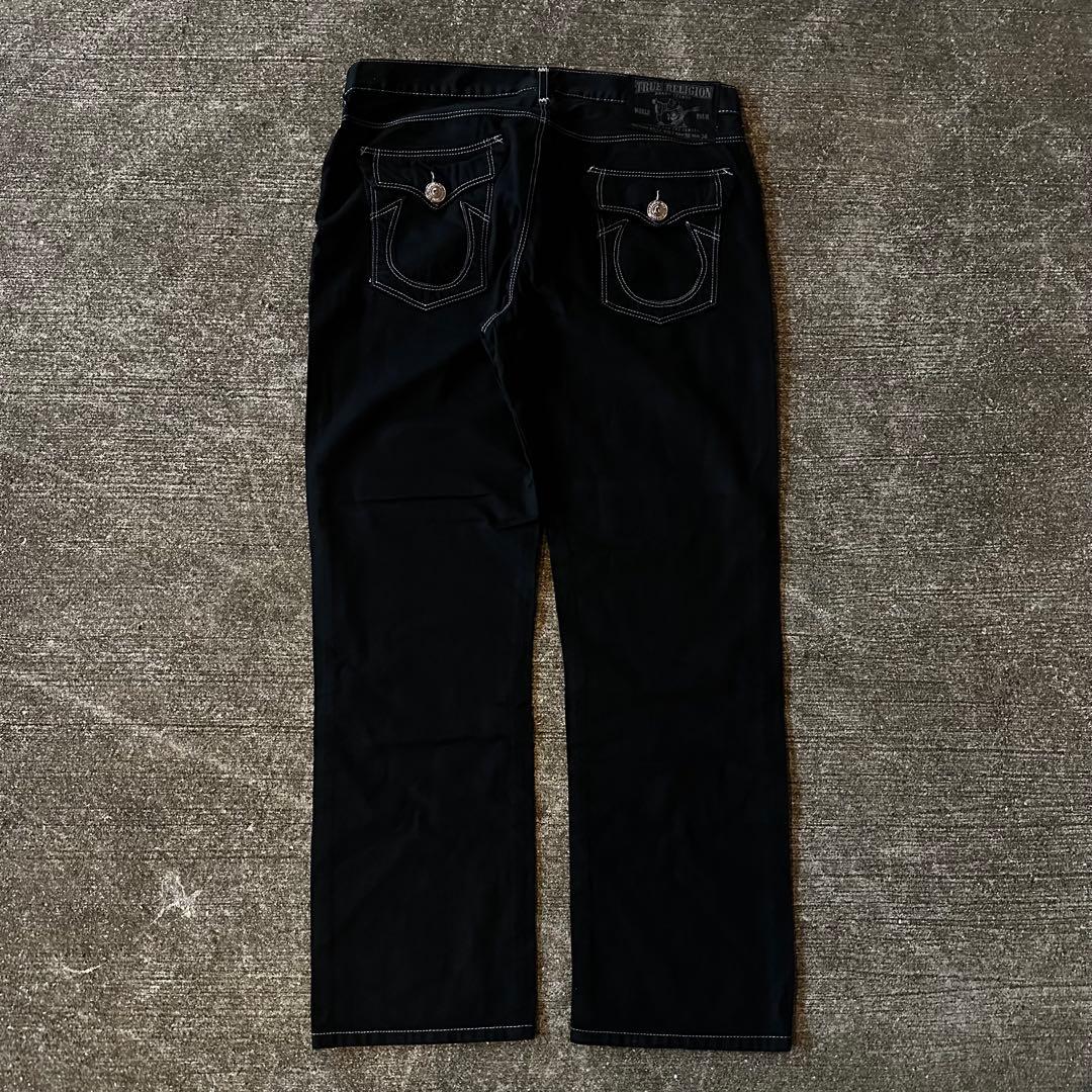 TRUE RELIGION BILLY デニムパンツ ブラックW34 ストレート