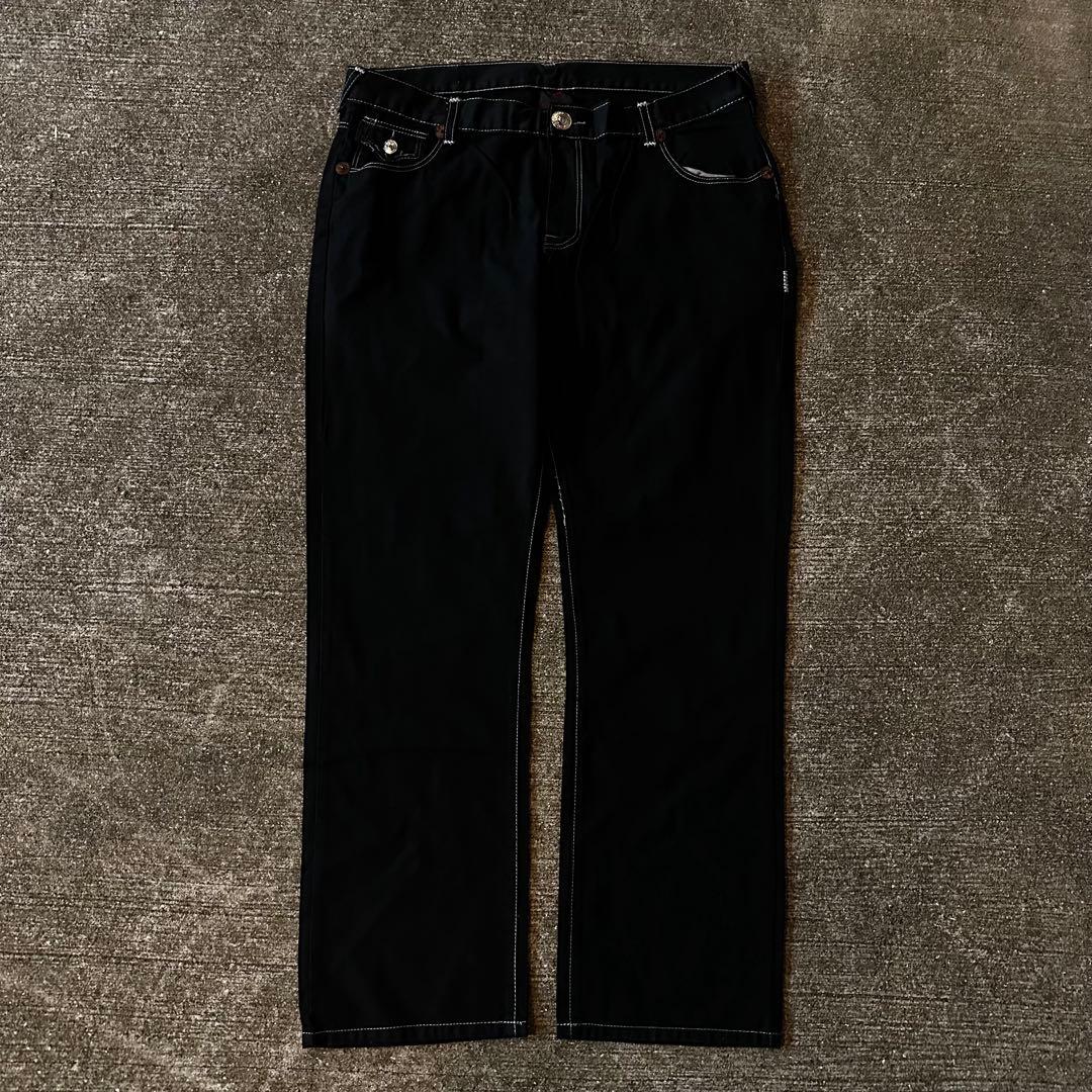 TRUE RELIGION BILLY デニムパンツ ブラックW34 ストレート