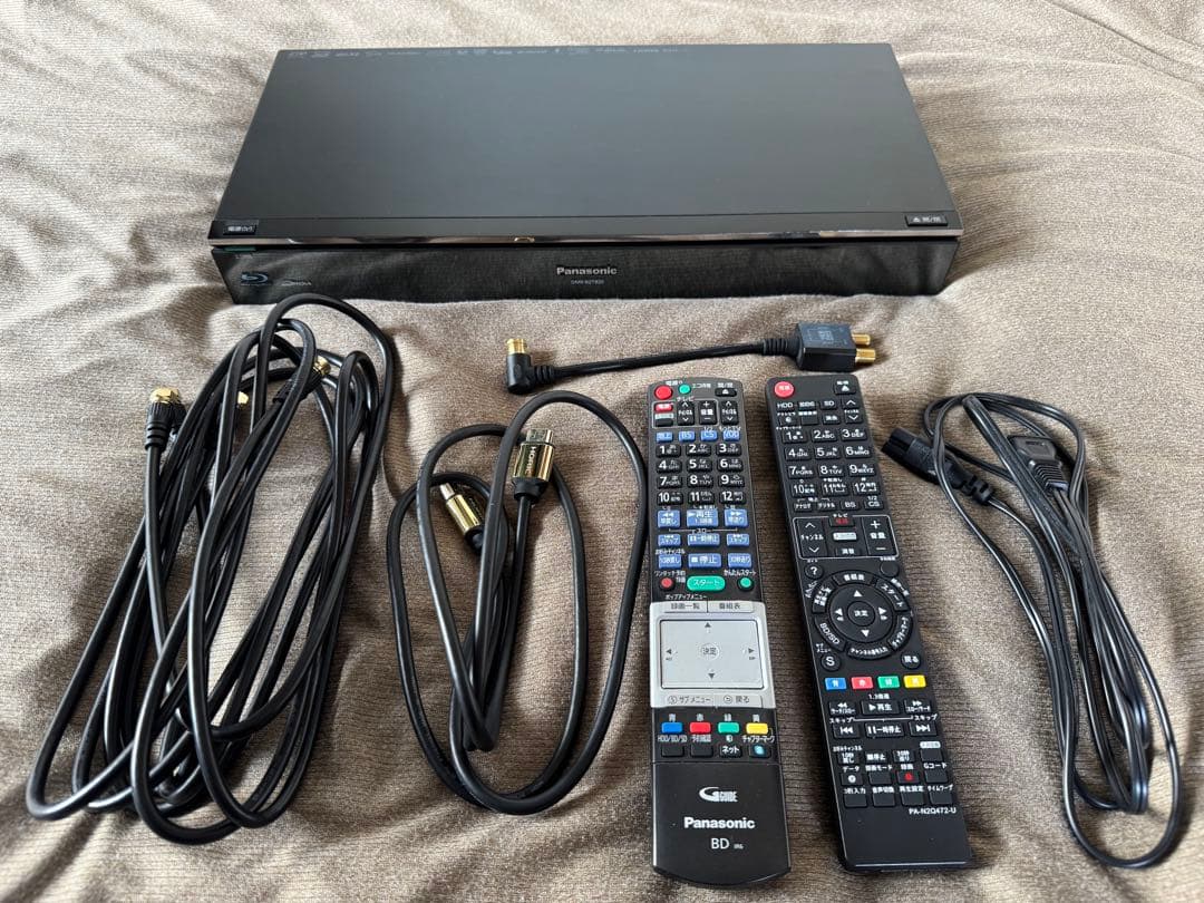 Panasonic レコーダー DIGA DMR-BZT820 1TB 3番組