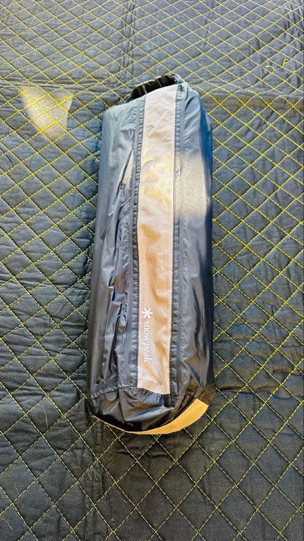 スノーピーク インフレーターダブルマット　テレコ　中古　②
