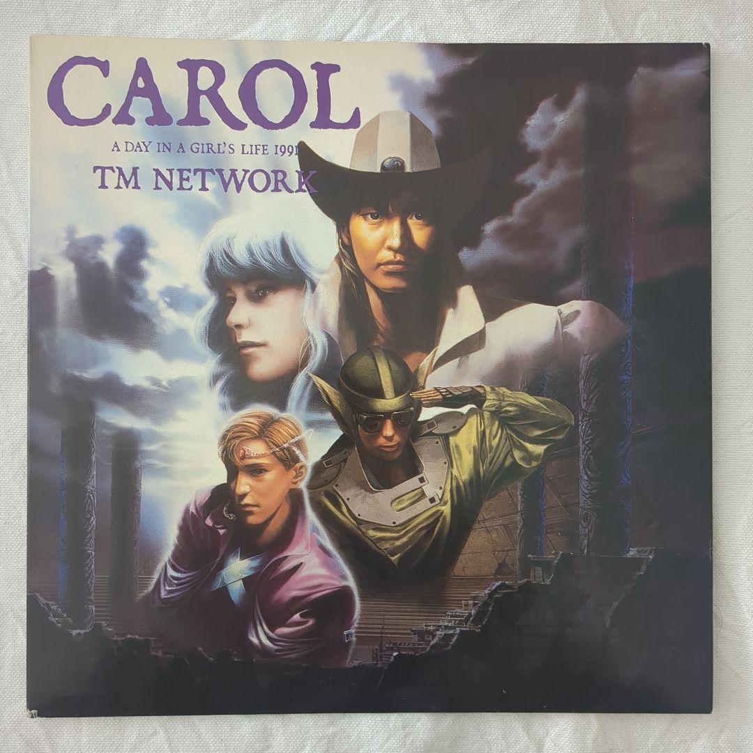 TM NETWORK CAROL レコード 2LP 新品同様