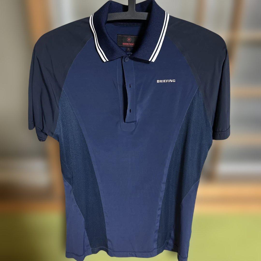【BRIEFING】お値下げしました！ネイビー ポロシャツ S