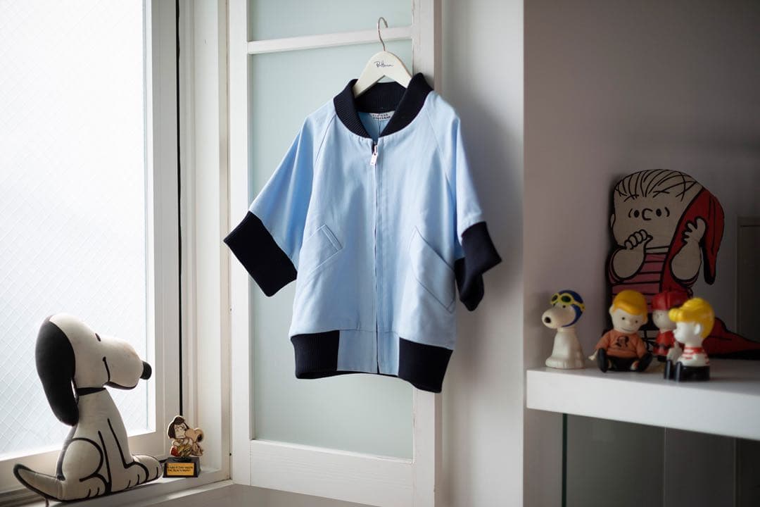 【早い者勝ち】kookyzoo ロンハーマン別注　半袖ブルゾン　クーキーズー