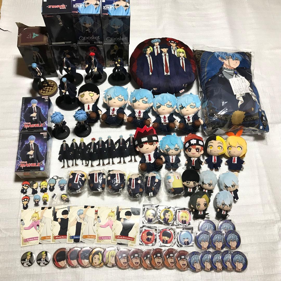 MASHLE マッシュル フィギュア ぬいぐるみ 缶バッジ グッズ 大量まとめ