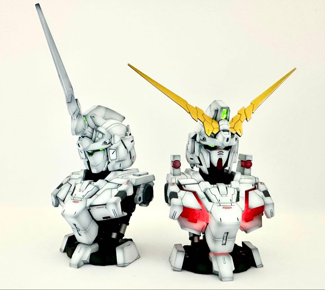 ユニコーンガンダム　メカニカルバスト　完成品