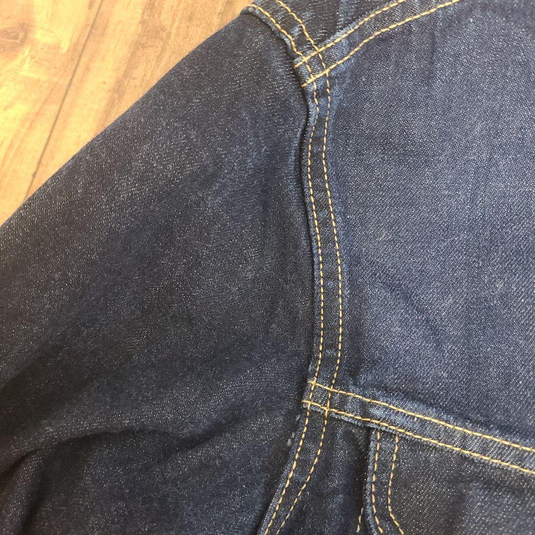 45R ライ麦デニム 908山比古比女ジャケット インディゴ濃　サイズ４