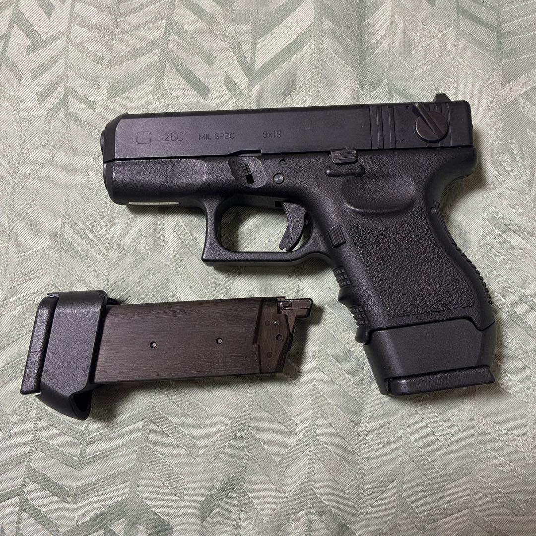 KSC グロック26C MILSPEC スペアマガジン付　ガスブロフルオート