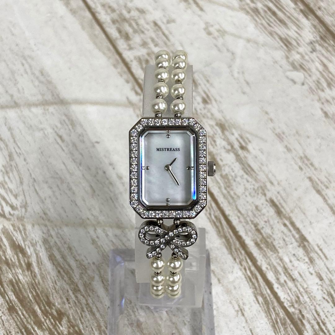 nm-1030 ミストレアス×ぺシュペール コラボ 三上悠亜 パール リボン