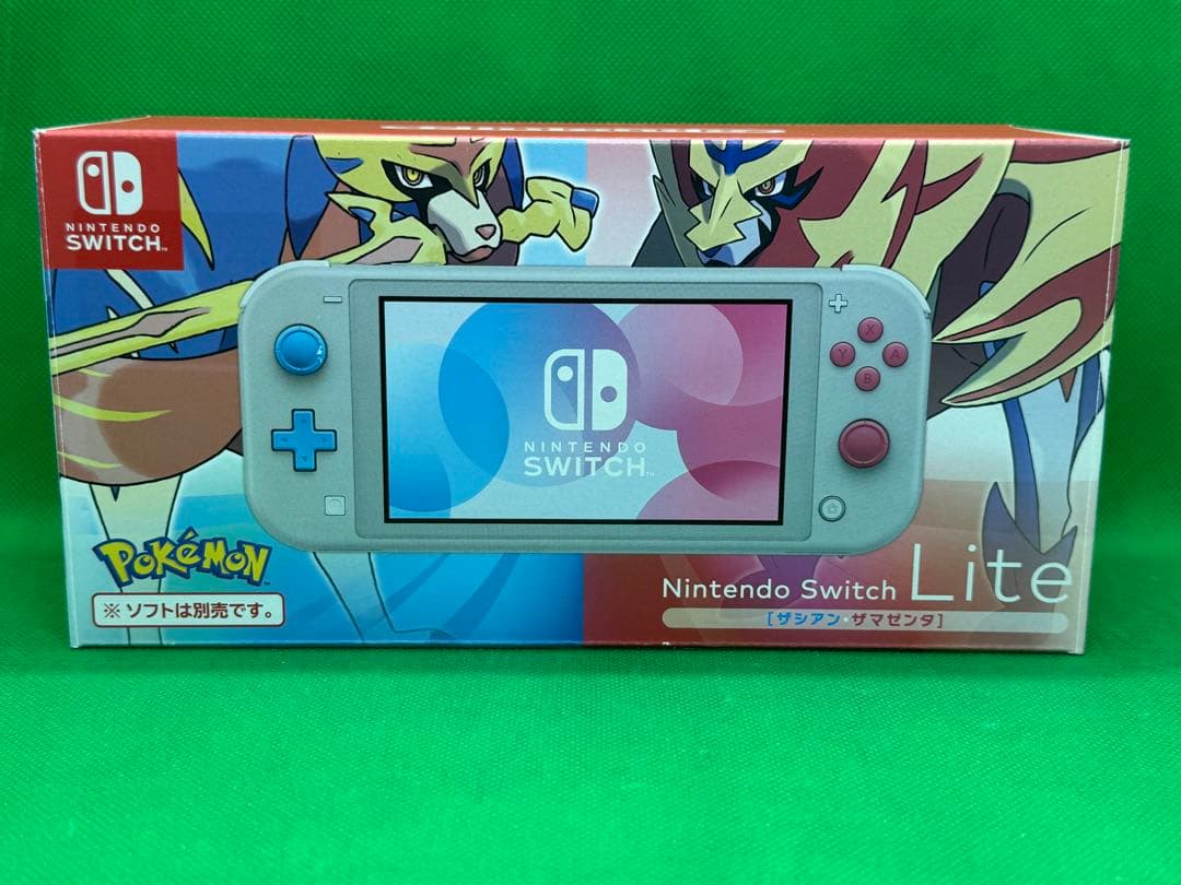 ジャンク品 Nintendo Switch Lite 本体 ザシアン・ザマゼンタ