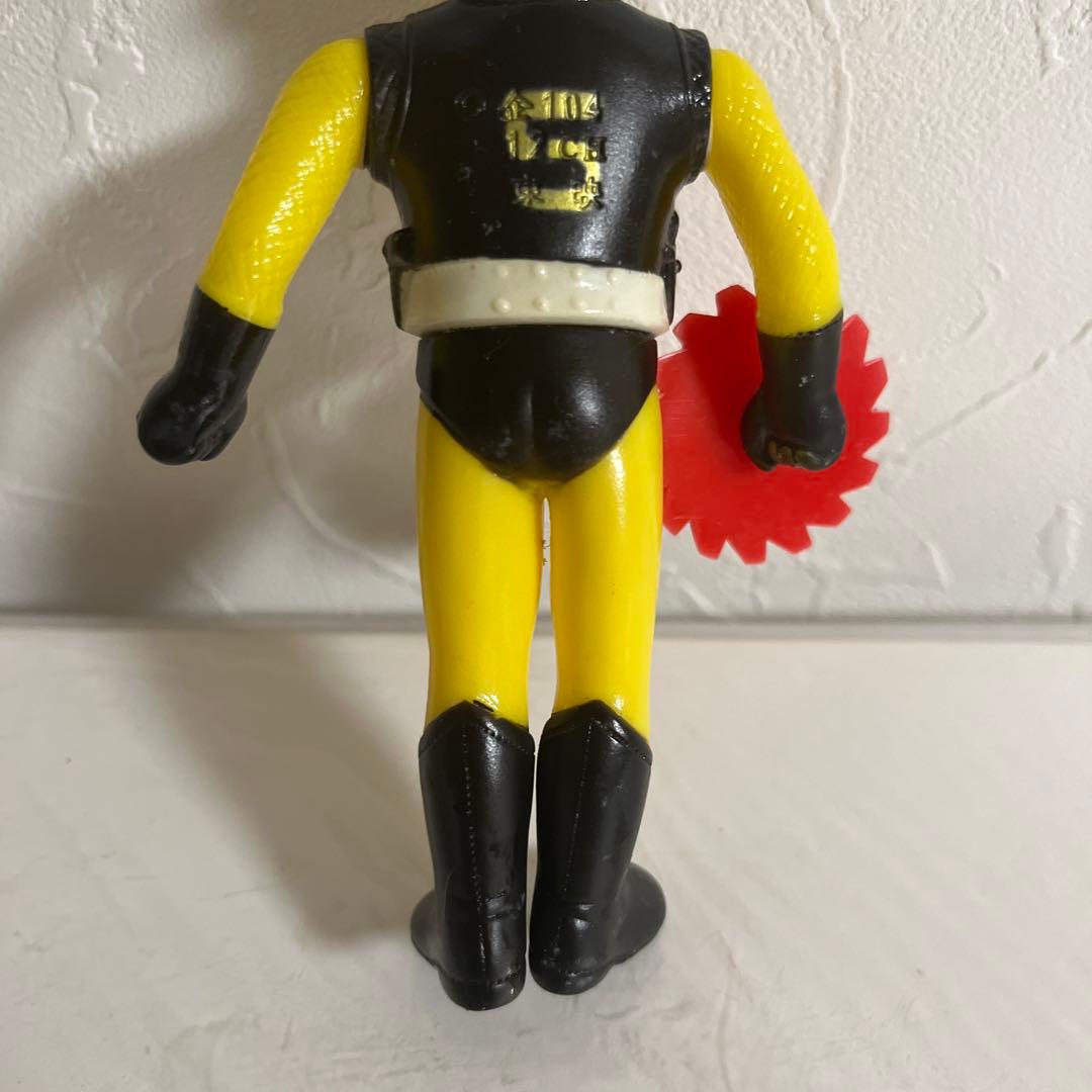 ⚠️激レア・貴重　忍者キャプター　金忍　ミニソフビ　昭和レトロ　当時物