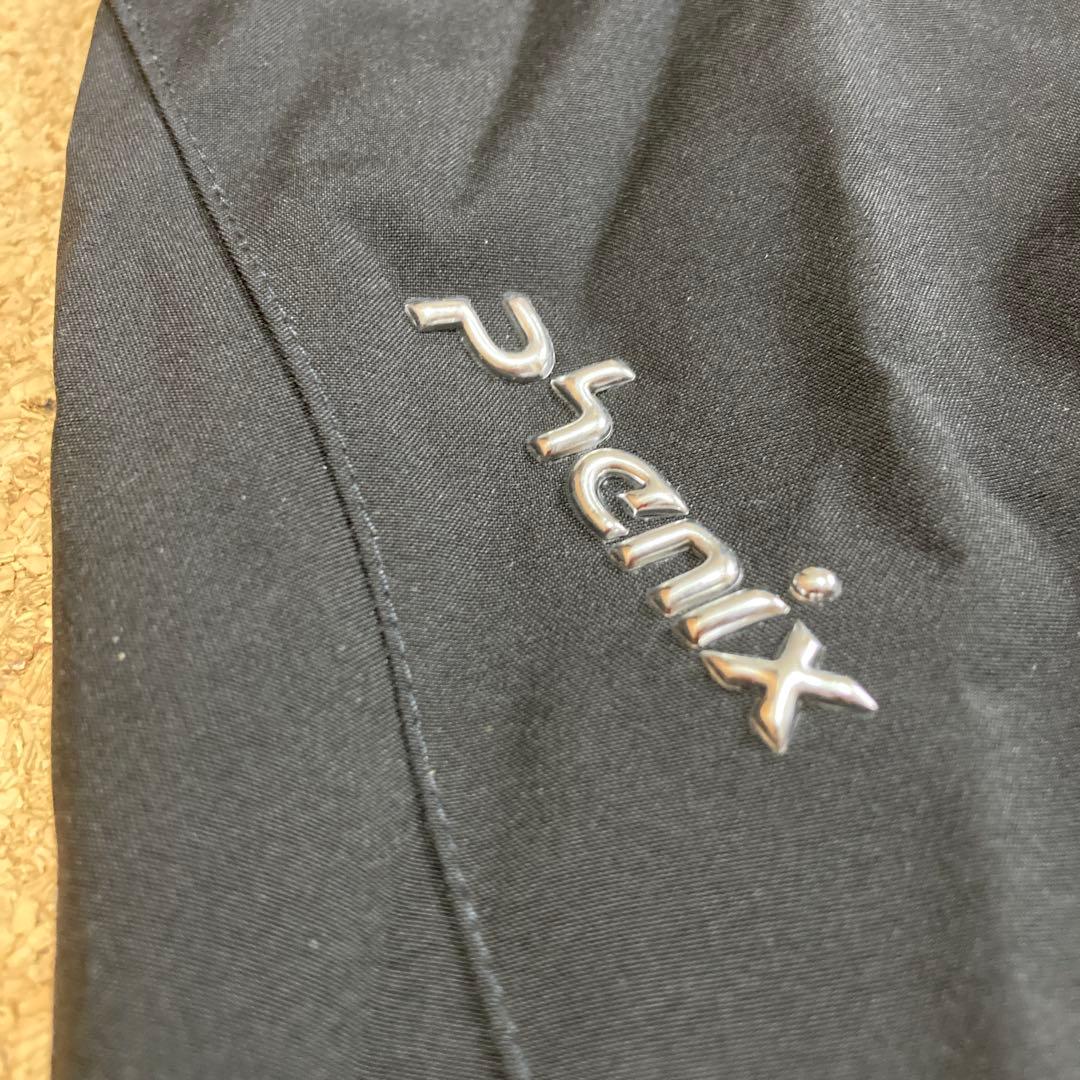 【美品】フェニックス phenixスキーウェア 上下 セット Mメンズ白グレー黒