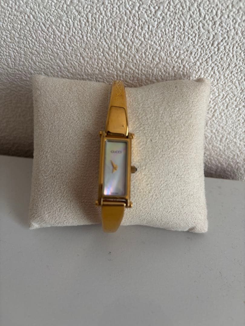 GUCCI★ゴールドチェーンリンク時計★レディース