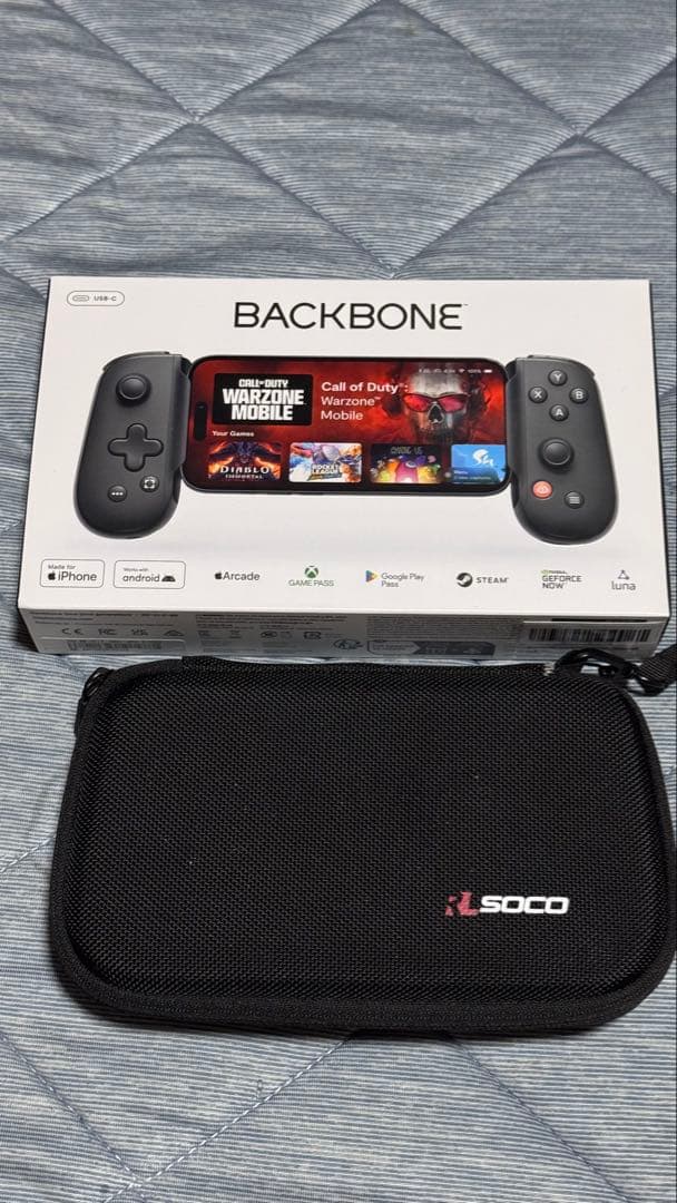 BACKBONE スマートフォン用ゲームコントローラー