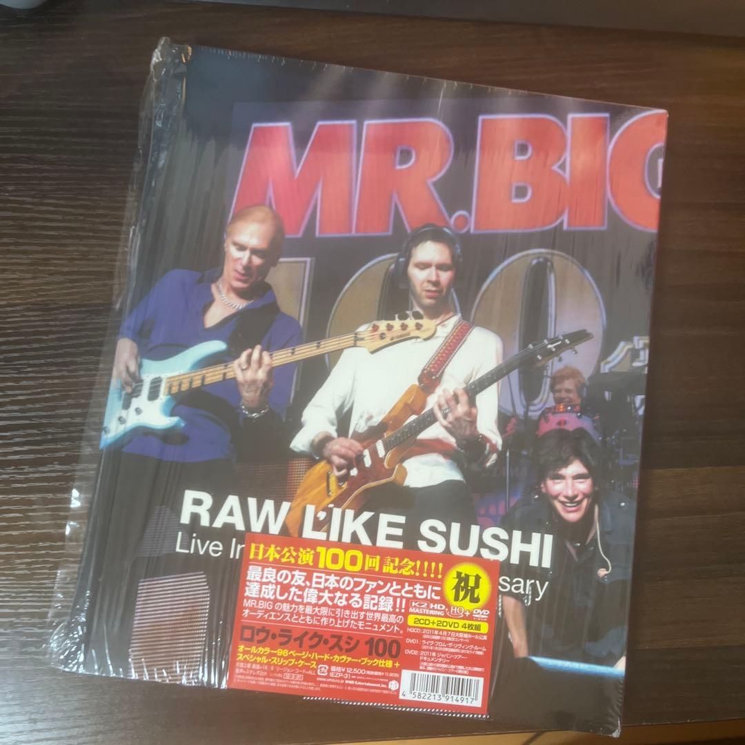 MR BIG RAW LIKE SUSHI 100 (完全生産限定） [DVD