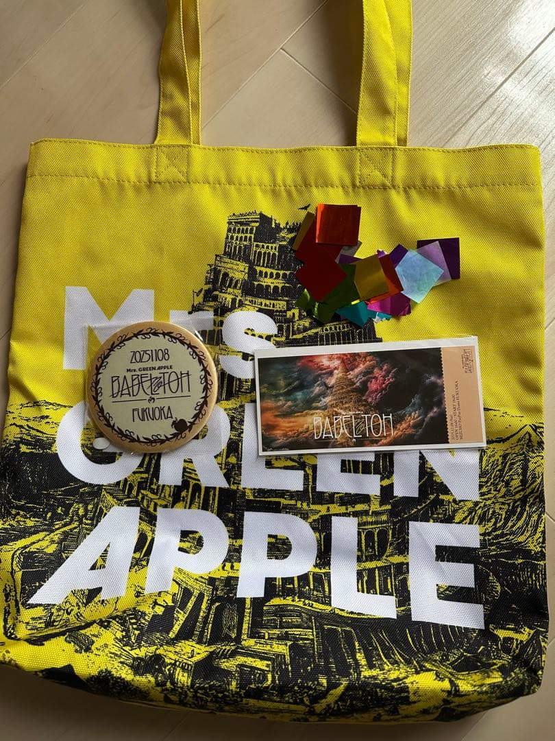 Mrs. GREEN APPLE バベルの塔　Ringo Jamシート3点セット