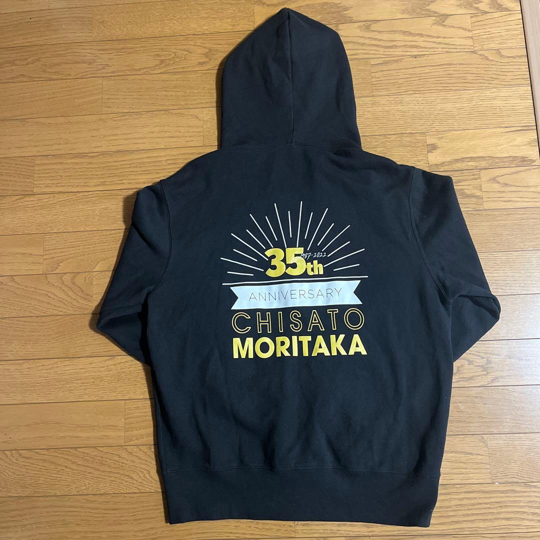 森高千里　35周年 パーカー　黒　サイズM