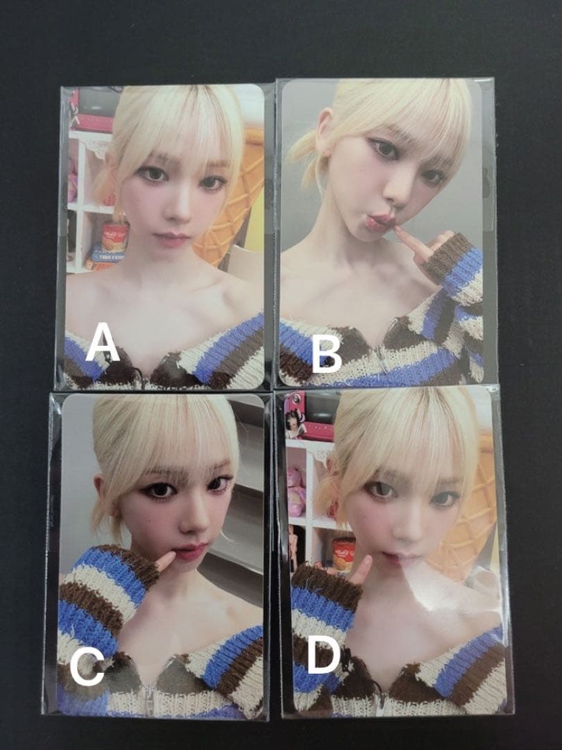 aespa smtown unboxing トレカ　セット　カリナ