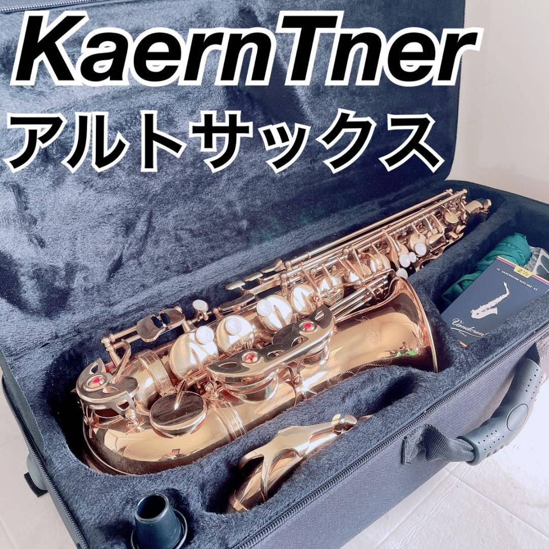 ケルントナー Kaerntner アルトサックス 彫刻入り 管楽器 N2624