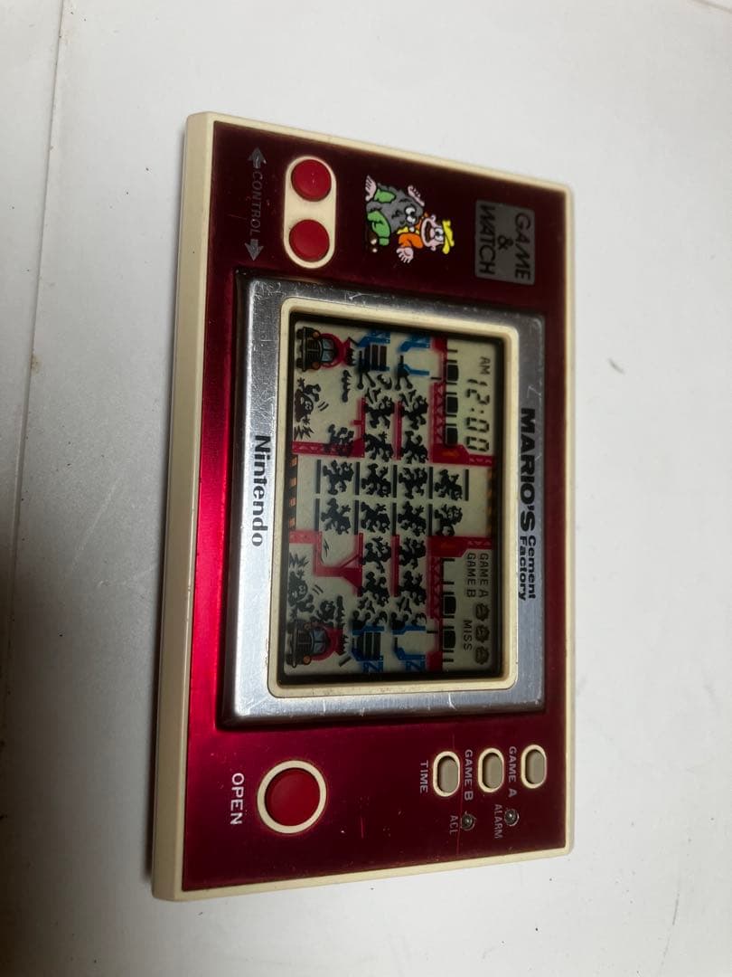 Game & Watch ゲームウォッチ マリオ セメントファクトリー