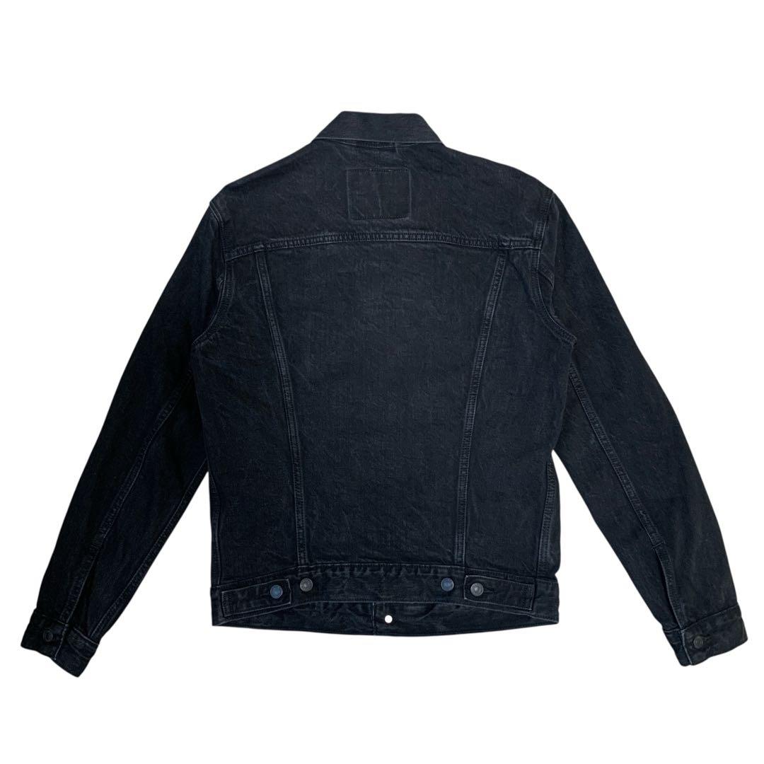 リーバイス 72334-0144 ブラック デニムジャケット 古着 M 黒