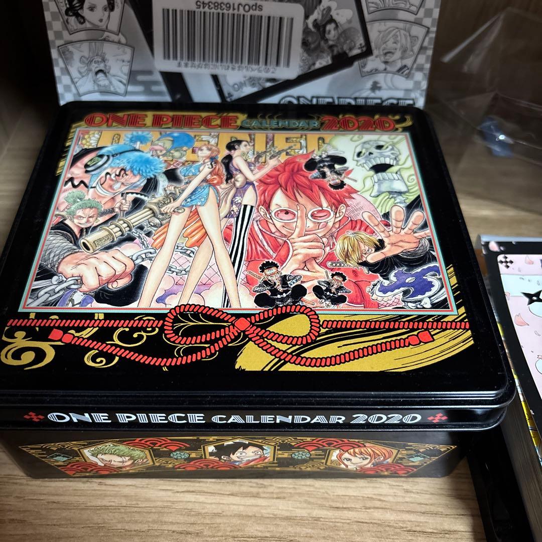 「ONE PIECE」コミックカレンダー特製缶入り日めくりカレンダー 2020