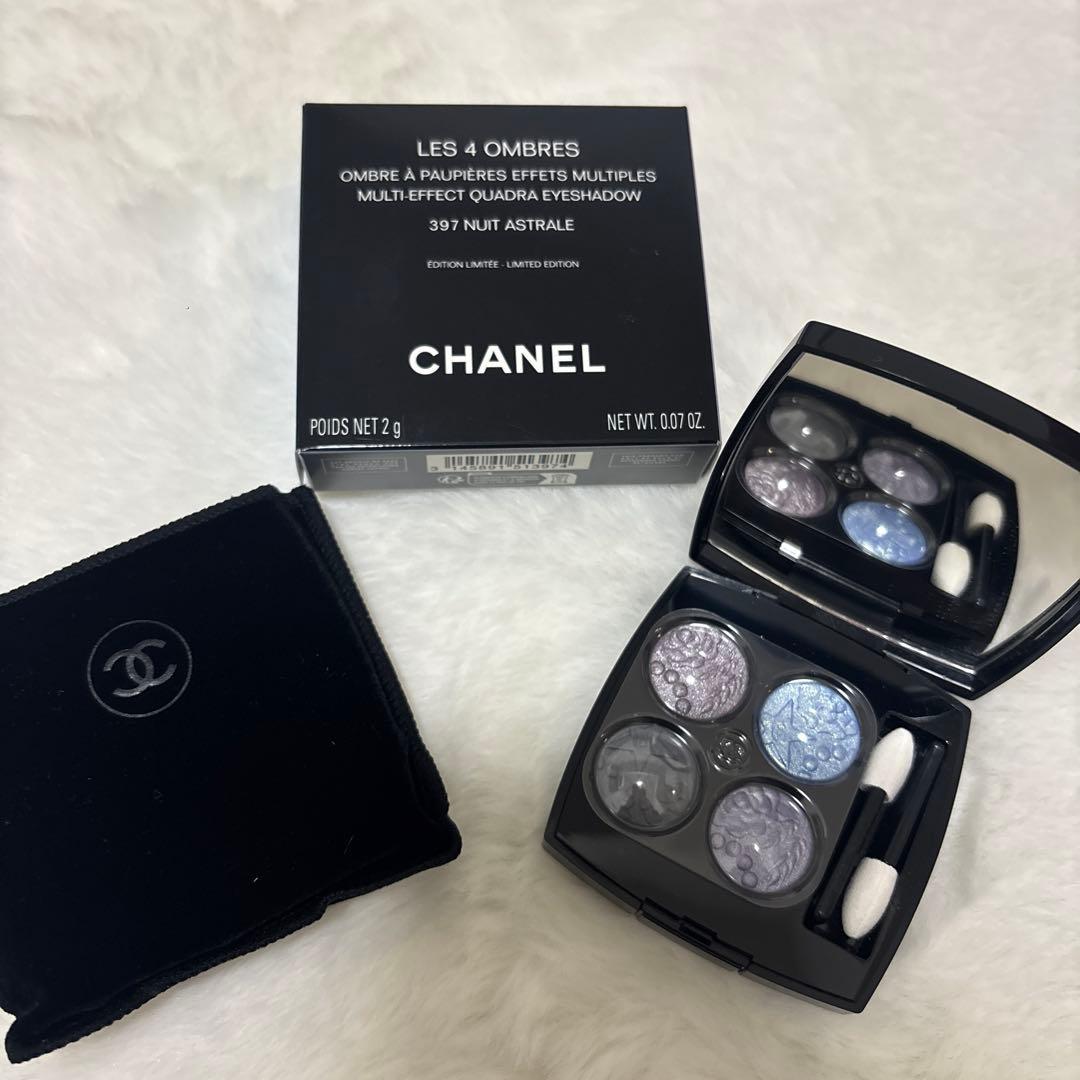 CHANELレキャトルオンブル397ニュイアストラルホリデーコレクション