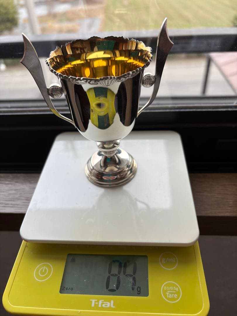 銀製　SILVER 970　トロフィー　優勝カップ