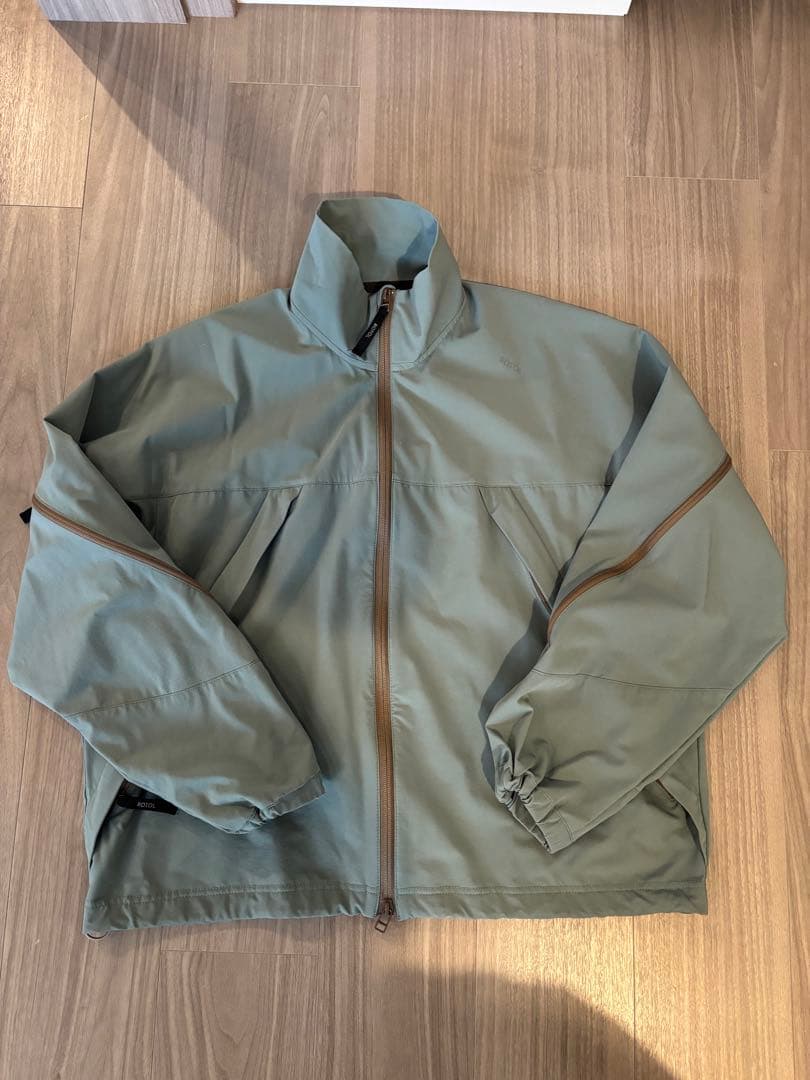 ROTOL ロトル　ナイロンジャケット オリーブ　サイズ2