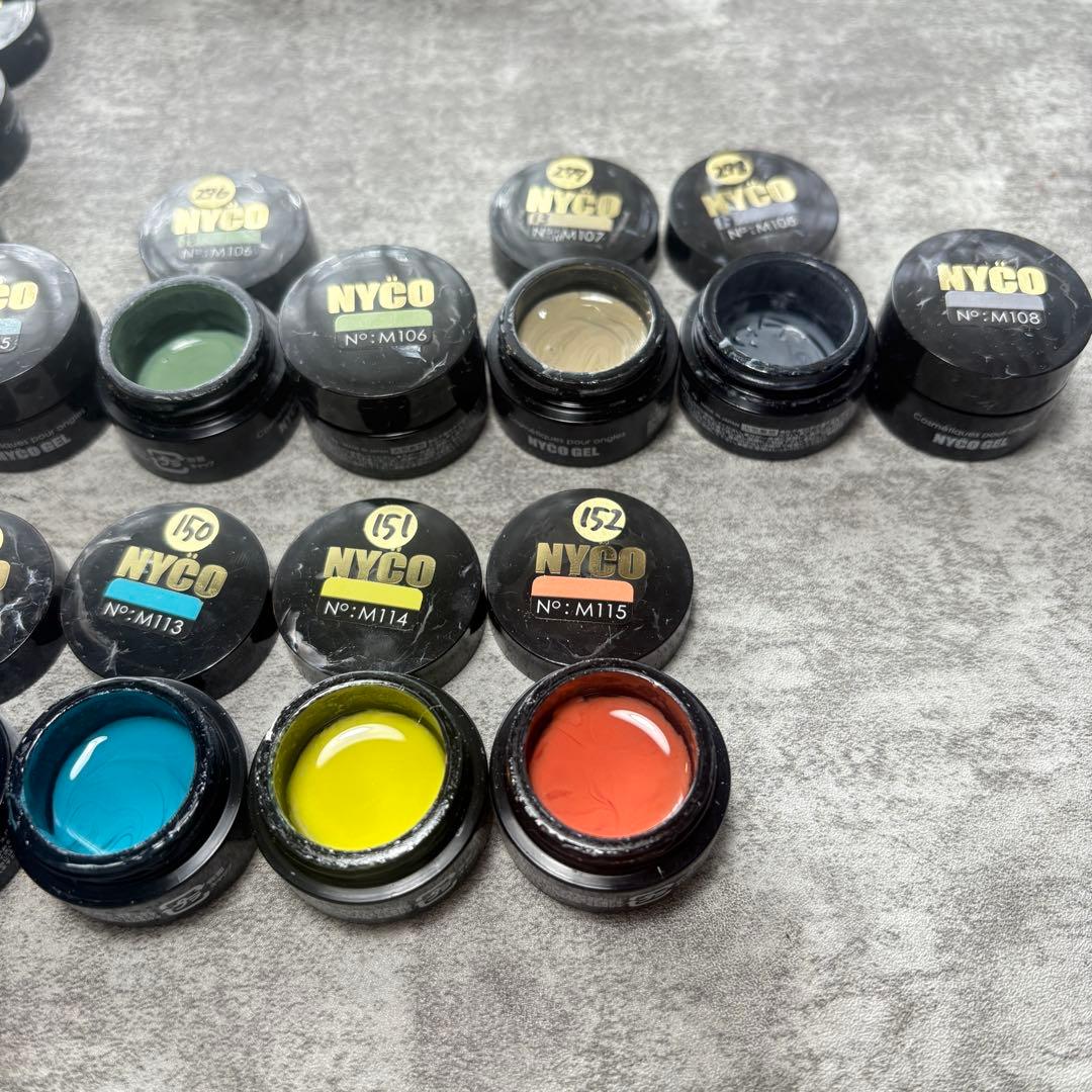 ニコジェル NYCOJEL 26点セット まとめ カラー パステル ダスティ