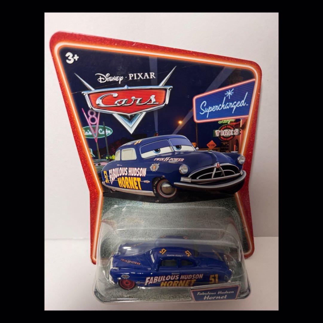 【新品】【未使用】カーズ ファビュラス ハドソン・ホーネット SC版 赤ホイール